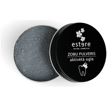 Estere Nature Cosmetics zobu pulveris, "Aktivētā o