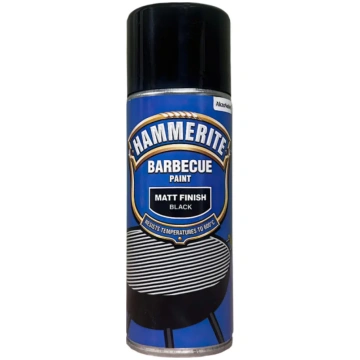 Krāsa metālam HAMMERITE BBQ 400ml, karstumizturīga