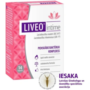 Liveo Intime, 14 kapsulas