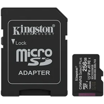 Kingston Canvas Select Plus 256 GB microSD Flash m