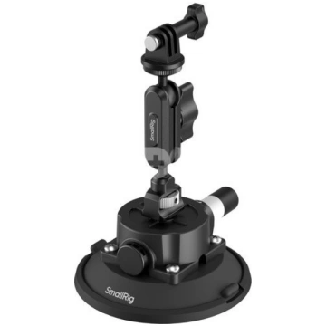 SmallRig 5855 4.5" Suction Cup Mount for Action Ca