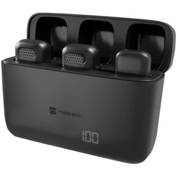 NATEC Mobile microphone HOPPER wireless lavalier l