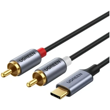 UGREEN USB Type C (male) to 2RCA (male) audio cabl
