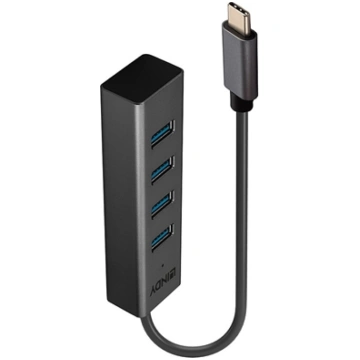 Lindy 4 Port USB 3.2 Type C Hub 43325