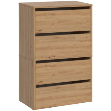 Apavu skapis Modo X2, ozola krās., 36 cm x 60 cm x
