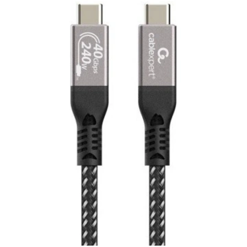 Kabelis Gembird Premium USB4 240W Type-C Male - Ty