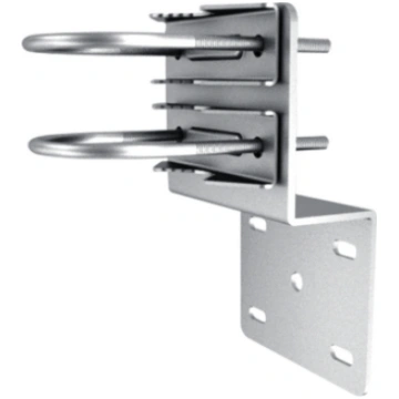 Antenna Mount for Pole or Wall: C Jaw Bracket & UB