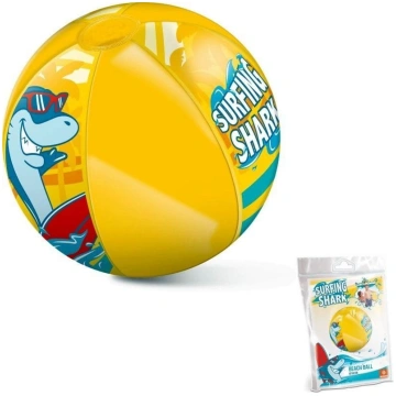 Piepūšamā pludmales bumba liela ar Surfng Shark mo