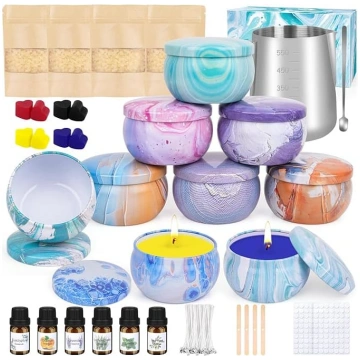 Sveču pagatavošanas komplekts, 234 gabaliņu DIY sv