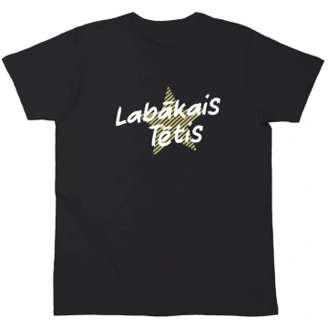 Vīriešu t-krekls "Labākais tētis" Latviešiem