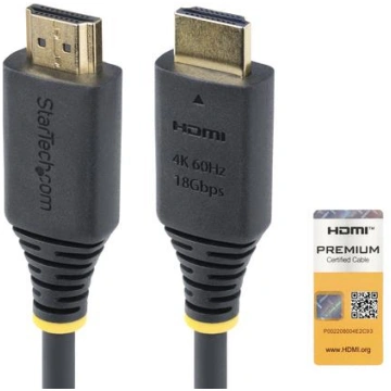 StarTech.com 1.5m (4.9ft) Premium Certified High-S