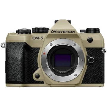 OM SYSTEM OM-5 Mark II body sand beige