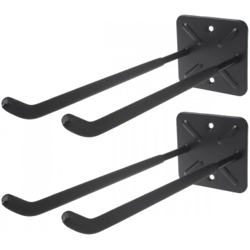 Maclean Set of double hook wall mounts MC-436