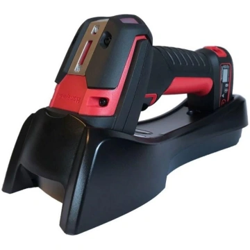 USB Kit: Wireless, Ultra rugged. Red scanner, base