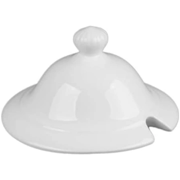 Porcelāna vāks ar karotes izgriezumu 23 cm ANEB003