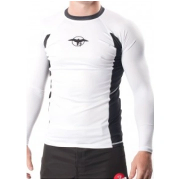 Hayabusa 'Haburi' rashguard bianca manic