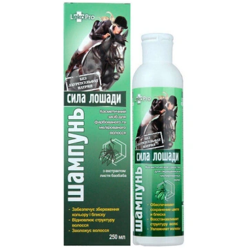 Zirgu spēks šampūns krāsotiem matiem, 250 ml LekoP