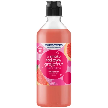 Sodastream Sīrups Pink Grapefruit Zero 440 Ml