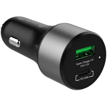 CRONG CRG-PWRC-USBC63-BLK Car Charger USB-C PD 45W