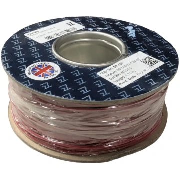 Vads 1.5mm2 alvots varš - sarkans - PVC apvalks - 