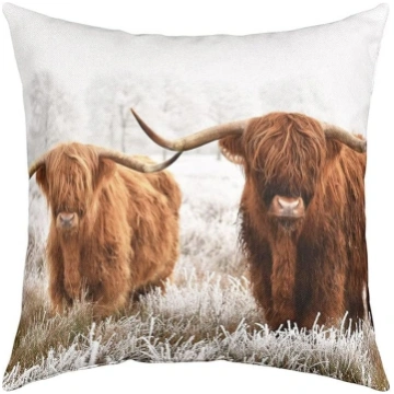 3D drukāšanas Highland Cattle savvaļas dzīvnieku S