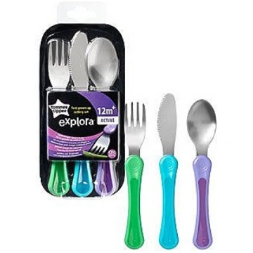 TOMMEE TIPPEE EXPLORA galda piederumu komplekts 12
