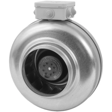 Eiroplast kanāla augstspiediena ventilators D=100m