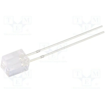 LED; yellow; rectangular; 5x5x7mm; 500÷750mcd; 140