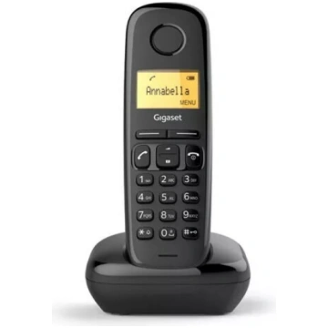 Bezvadu telefons Gigaset A170 Black — DECT tehnolo
