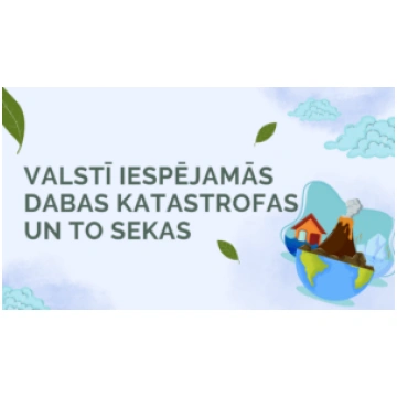 katastrofas - Mācību materiāli