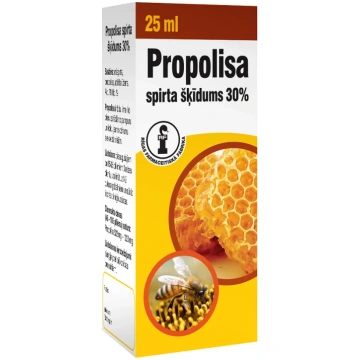 Propolisa spirta šķidums, 25 ml