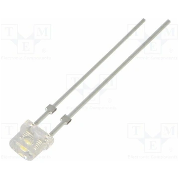 LED; white warm; rectangular; 4.7x2mm; 1120÷1560mc