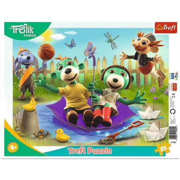 Trefl rāmja puzzle, 25 gab