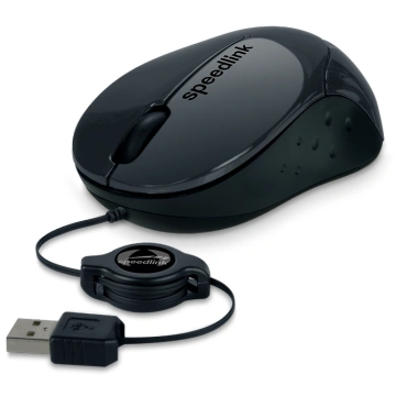 Speedlink - BEENIE Mobile Mouse - Wired USB black 