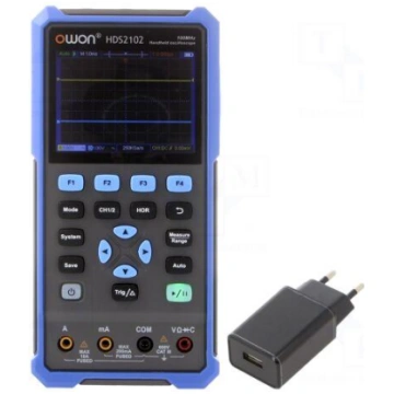 Portable oscilloscope | 100MHz | 8bit | LCD 3,5" |