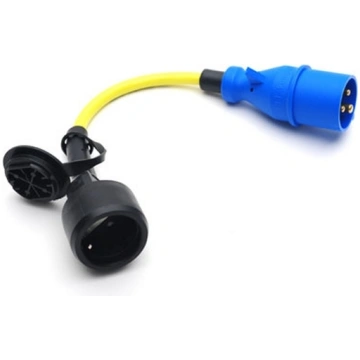 Adapter Cord 16A/250V-CEE plug/Schuko Coupling | S