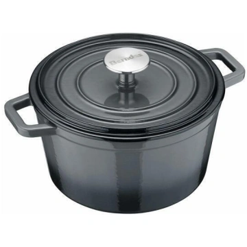 (DE135034153) KATLS 20CM, 2.5L, MELNS, ČUGUNA, Ber