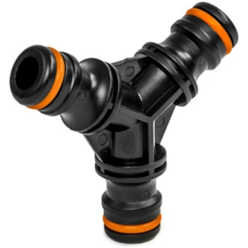 Trīsveida šļūteņu savienotājs, BLACK LINE, ECO-PWB