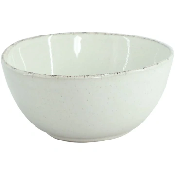 Bļoda Domoletti Sesam Dots, balta krās., 15.2 cm, 