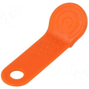 Pellet memory holder in a keychain | orange IBUTTO