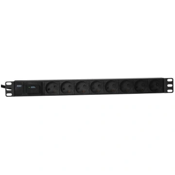 19`` rack mount power strip, Lanview LVR-2MDK-SPD-