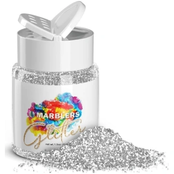 MARBLERS Twinkle Glitter [Sudraba] 1,5 oz (42 g) |