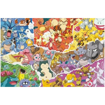 Ravensburger Puzzle 16845 Pokémon Allstars 5000 ga