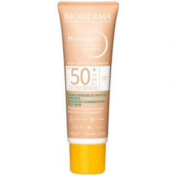BIODERMA Photoderm Cover Touch SPF 50+ gaiši tonēt