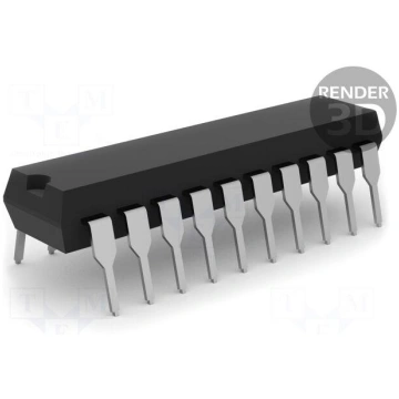 IC: digital | buffer,non-inverting,line driver | C