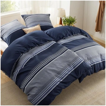 Bedsure 4 daļu gultas veļas komplekts 135 x 200 cm