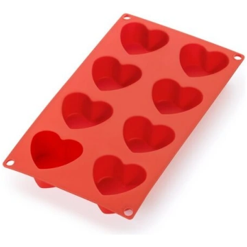 Lekue silikona forma sirds 8 Lékué