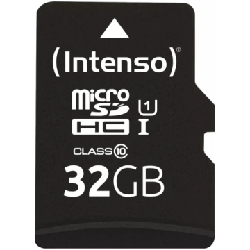 Zibatmiņa Intenso 32GB MicroSD UHS-I Class 10 3424