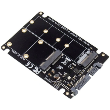 MicroConnect 2.5"" SATA to M.2 mSATA Adapter Main 