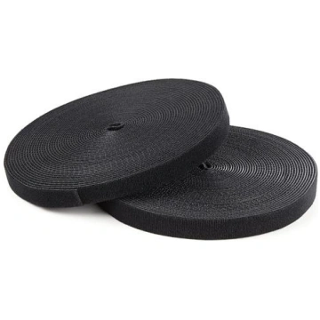 StarTech.com 100ft (30.5m) Hook and Loop Roll, Bla